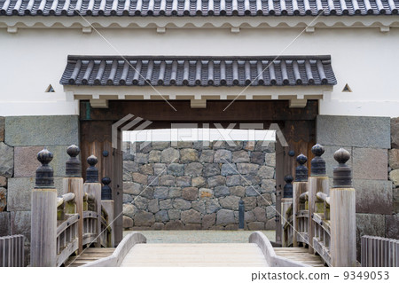 Odawara Castle Gate and a bridge 9349053