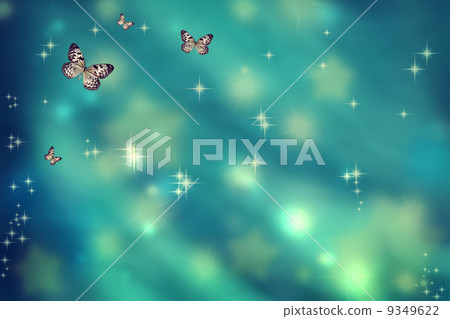 Butterfly and light background 9349622