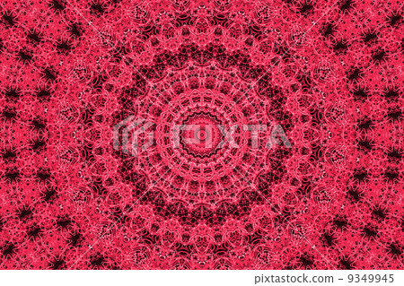 Abstract radial pattern - Stock Illustration [9349945] - PIXTA