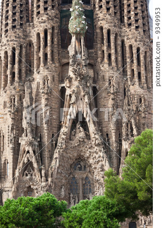 Sagrada Familia in Barcelona 9349953