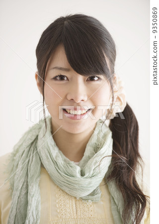 微笑的婦女的畫象 微笑的婦女的畫象 9350869