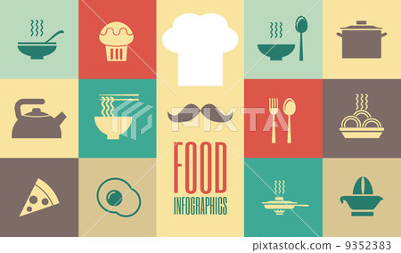 Food Infographic Template. Food Infographic Template. 9352383