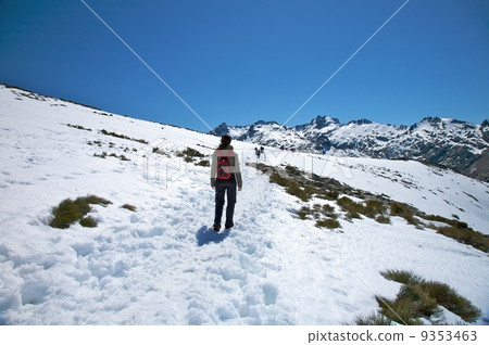 trekking at gredos mountains trekking at gredos mountains 9353463