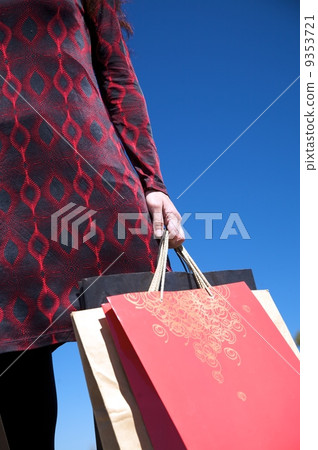 detail of shopping woman detail of shopping woman 9353721