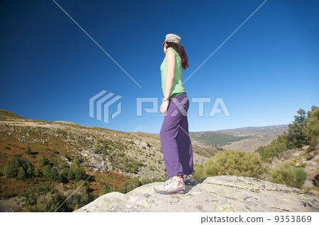 female watching back female watching back 9353869