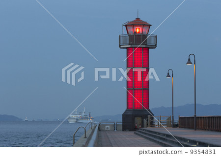 紅燈塔：高松港 9354831