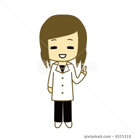 A lady in white 9355318