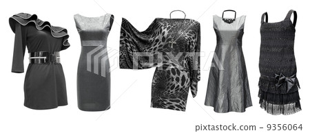 black grey dresses set 9356064