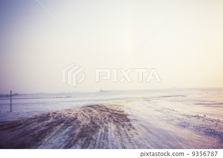 Snowy Land Road Snowy Land Road 9356787