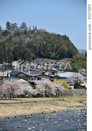 Spring county Hachimanba castle Spring county Hachimanba castle 9357807