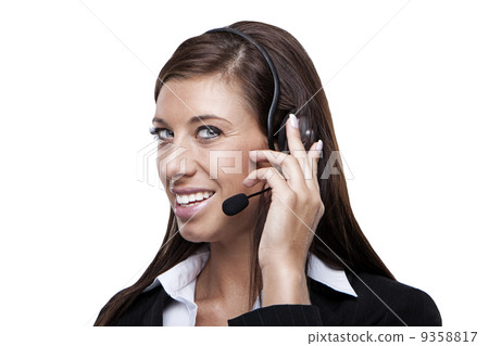 Female customer service representative Female customer service representative 9358817