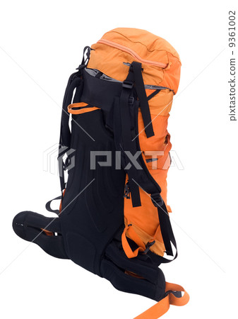 Orange travel backpack 9361002