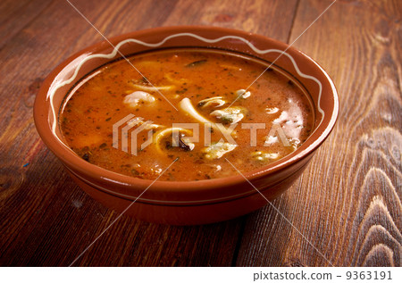Manhattan clam chowder 9363191
