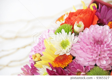 Flower Arrangement Plant New Year's New Year's New Year's cards New Year's cards Flower arrangement floral chrysanthemum colorful celebration New Year's decorative festival gift flower decoration golden Ya celebrate New Year cards annual event joy Kyoji Japanese arrangement wedding ceremony 9365327