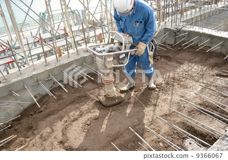 Tumbling of earth and sand 9366067