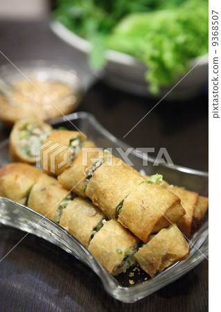 Fried Spring Roll also known as Egg Roll 9368507