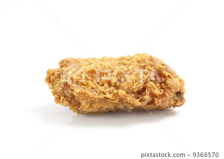 Fried Chicken isolated in white background Fried Chicken isolated in white background 9368570