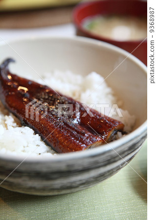 kabayaki eel on rice japanese style kabayaki eel on rice japanese style 9368987
