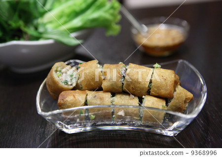 Fried Spring Roll also known as Egg Roll 9368996