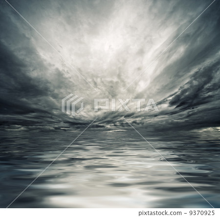 Big ocean wave breaking the shore Big ocean wave breaking the shore 9370925