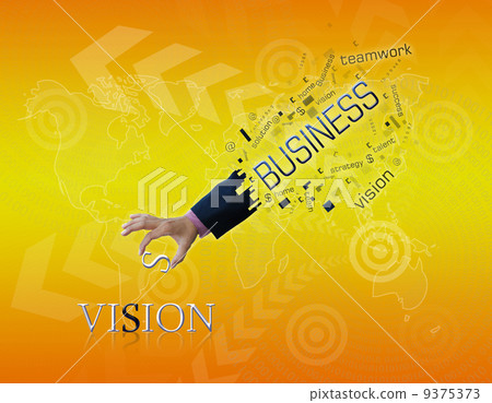 Business hand 9375373