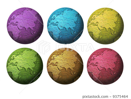 six colorful globe 9375464