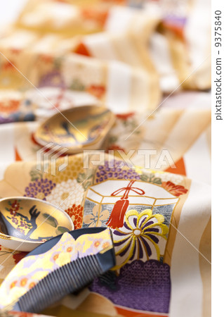 Kimono pattern and Japanese style image 9375840