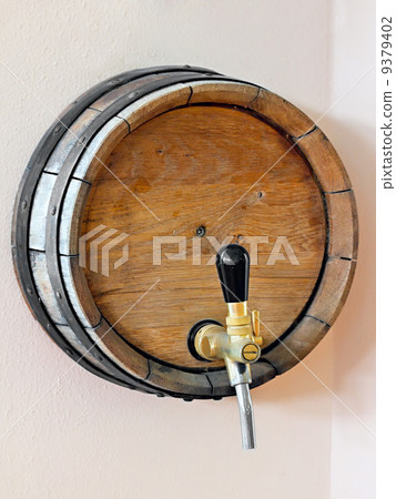 wooden barrel with a tap wooden barrel with a tap 9379402