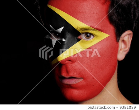 Flag of East Timor 9381059