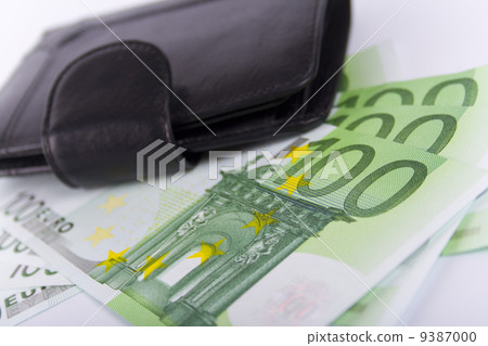 euro and a leather purse euro and a leather purse 9387000