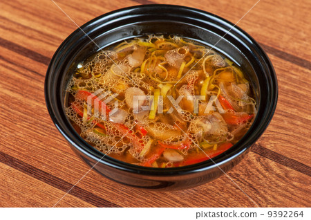 Fresh vegetable soup 9392264