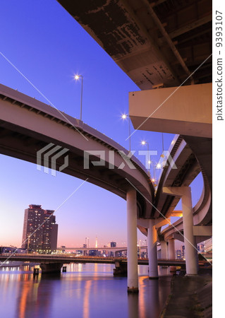 Ariake Junction晚上視圖 9393107