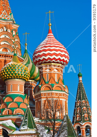 Saint Basil Cathedral  in Moscow 9393179