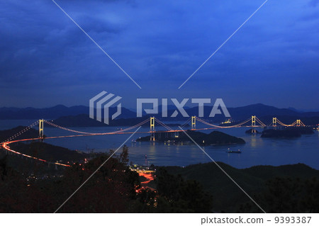 Imabari city · Night view 9393387