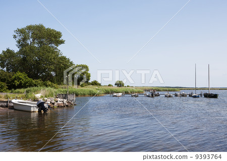 Little harbor of Nyord island (Denmark) 9393764