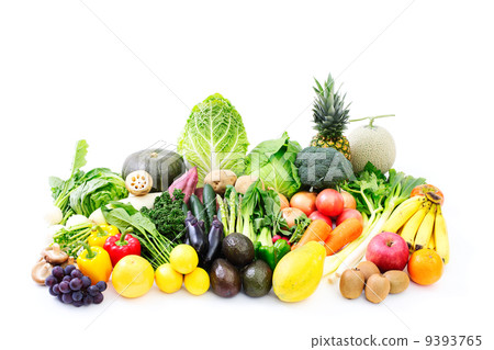 Vegetables and fruits Vegetables and fruits 9393765