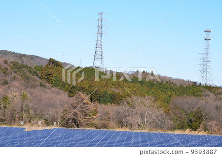 Mega solar and transmission line! 9393887