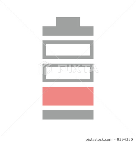 Low battery icon Battery icon Low battery icon Battery icon 9394330