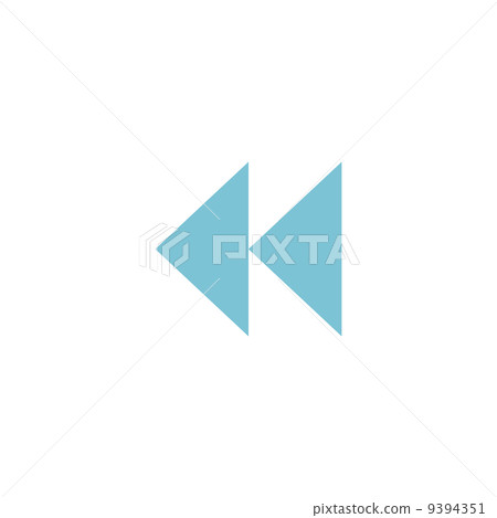 倒帶圖標 倒帶圖標 9394351