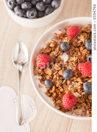 muesli with berries muesli with berries 9394768