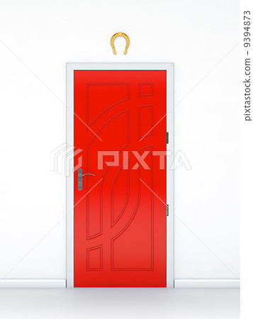 Red door and the golden horseshoe 9394873