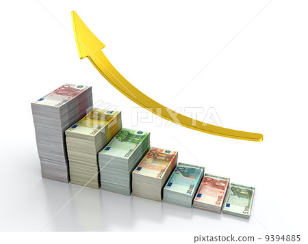 Growing euro Growing euro 9394885