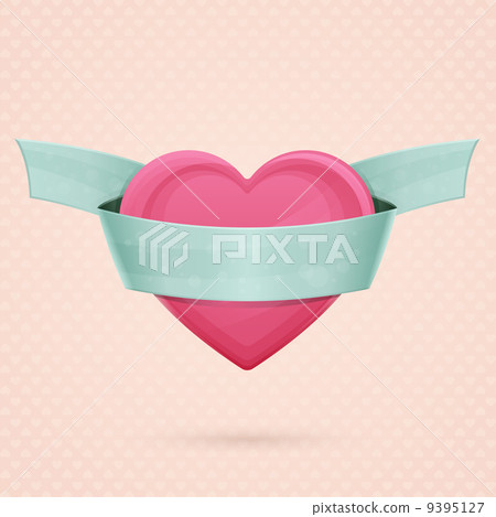 Heart and Ribbon Three Heart and Ribbon Three 9395127