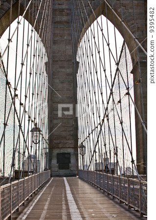 Brooklyn Bridge in New York Brooklyn Bridge in New York 9395482