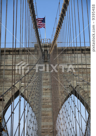 Brooklyn Bridge in New York Brooklyn Bridge in New York 9395488