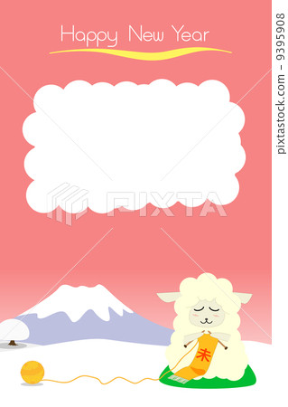 Winter sheep Winter sheep 9395908