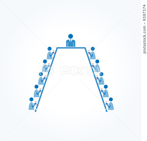 Businessmen unanimously 9397374