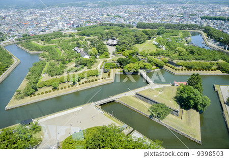 Goryokaku Park in Hakodate Japan2 9398503