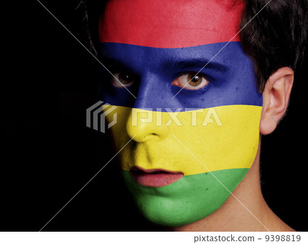 Flag of Mauritius 9398819