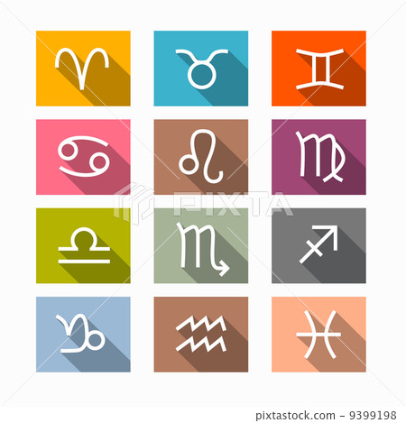 Vector Zodiac, Horoscope Symbols 9399198